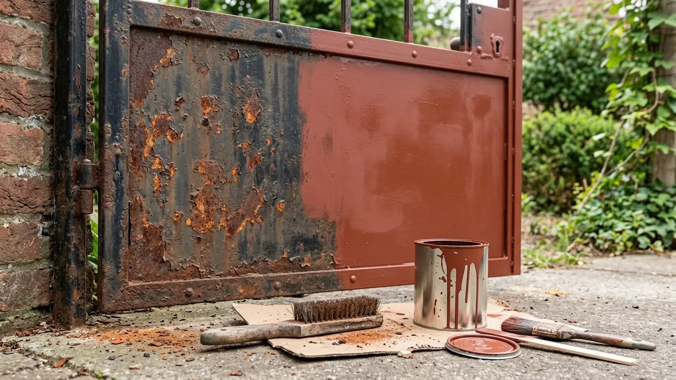 How to Stop Rust on Gates, Fences and Trailers