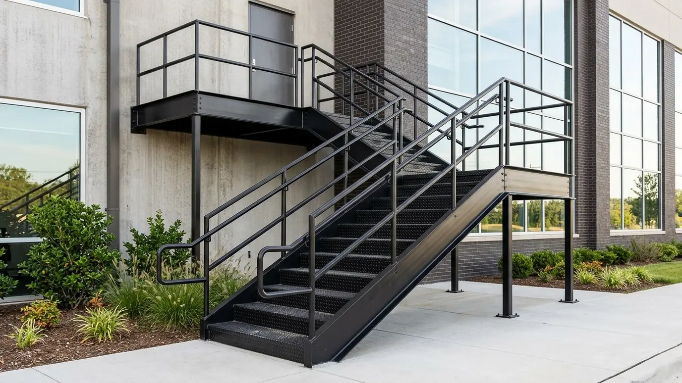 Steel Stairs Fabrication in Nashville and Middle Tennessee